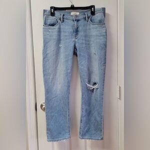 Hatch OverTheBump Straight Maternity  Jeans 27